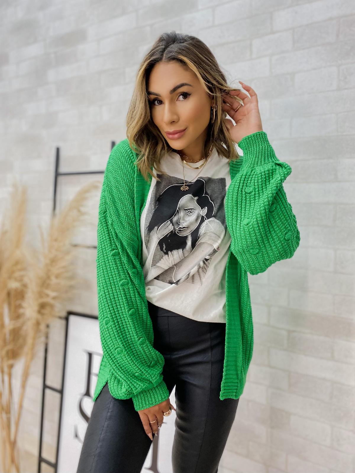 Foto do produto Casaco Fem. Labours Verde Bandeira