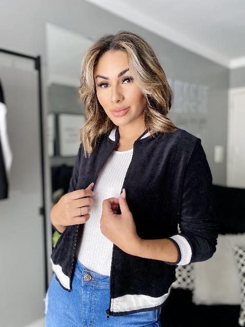 Foto do produto  Casaco Fem. Rovitex Preto