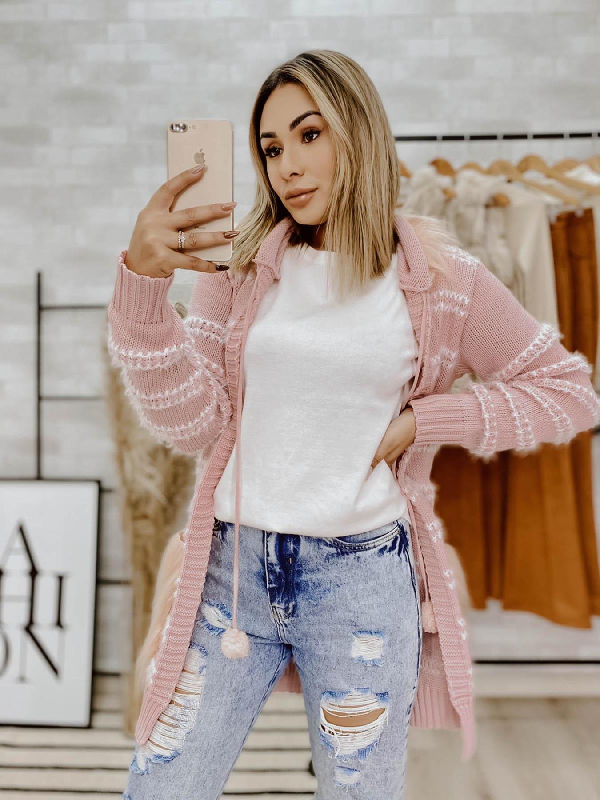 Foto do produto Casaco Fem. Top Orange Rosa