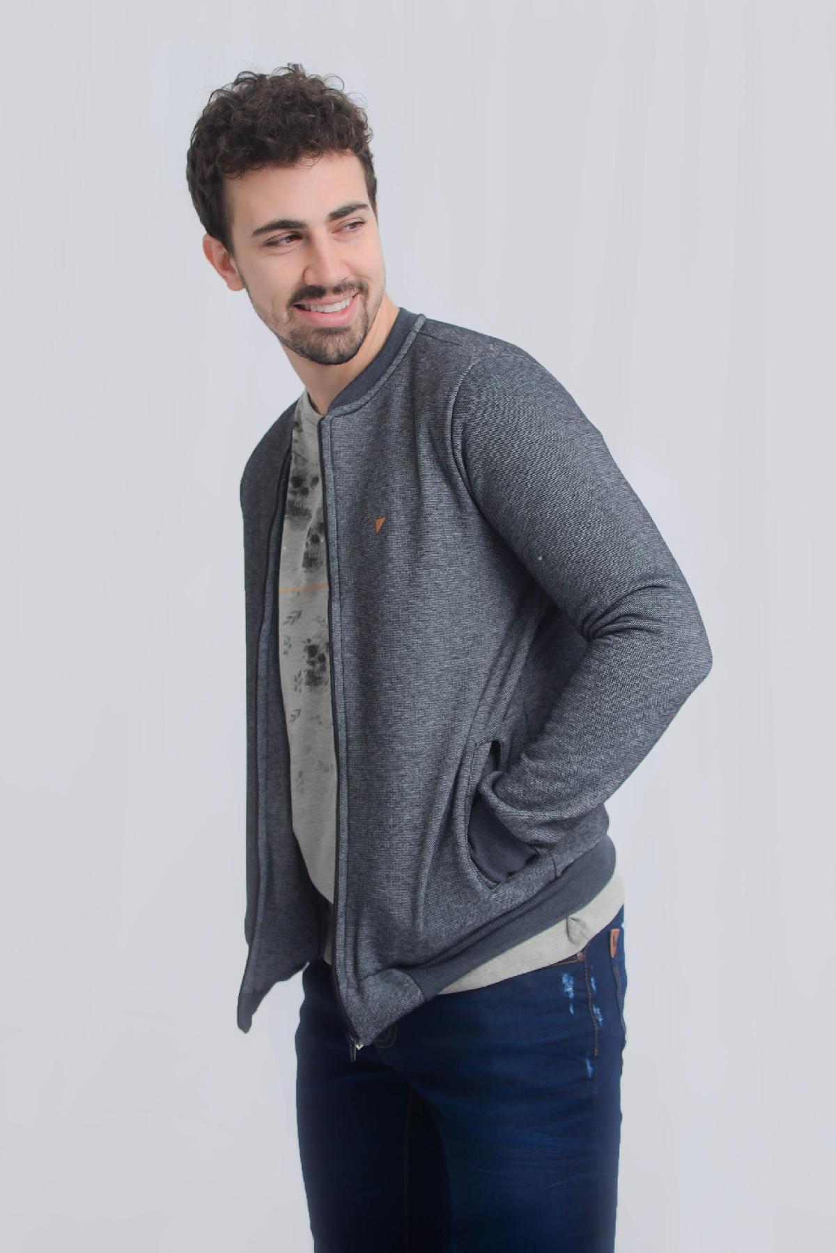 Foto do produto Casaco Masc. Drazzo Cinza