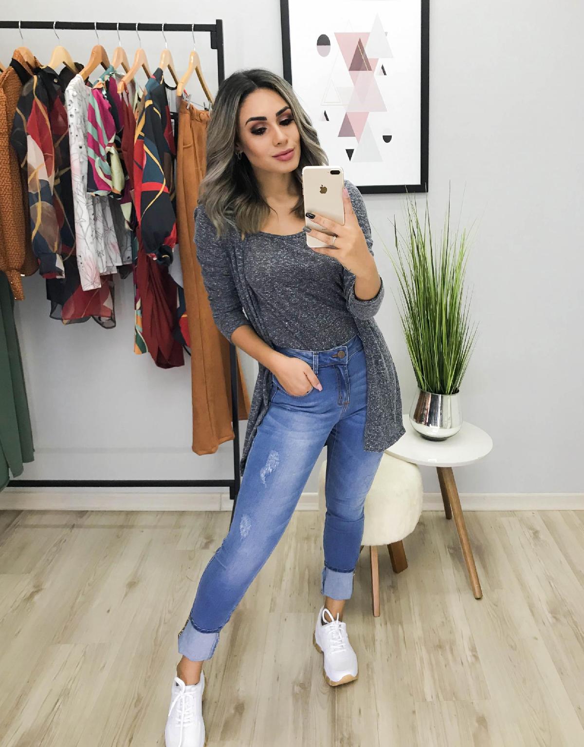 Foto do produto Conjunto Six One 6095026 Cinza