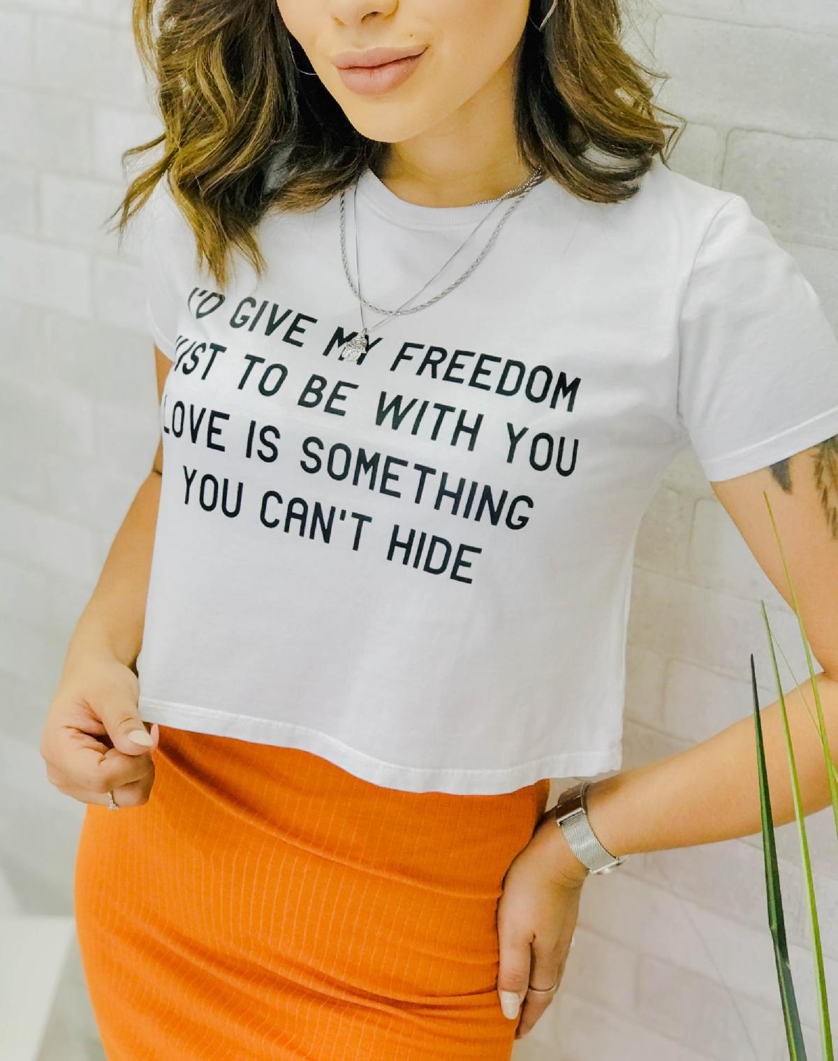 Foto do produto Cropped Nega Rio Branco