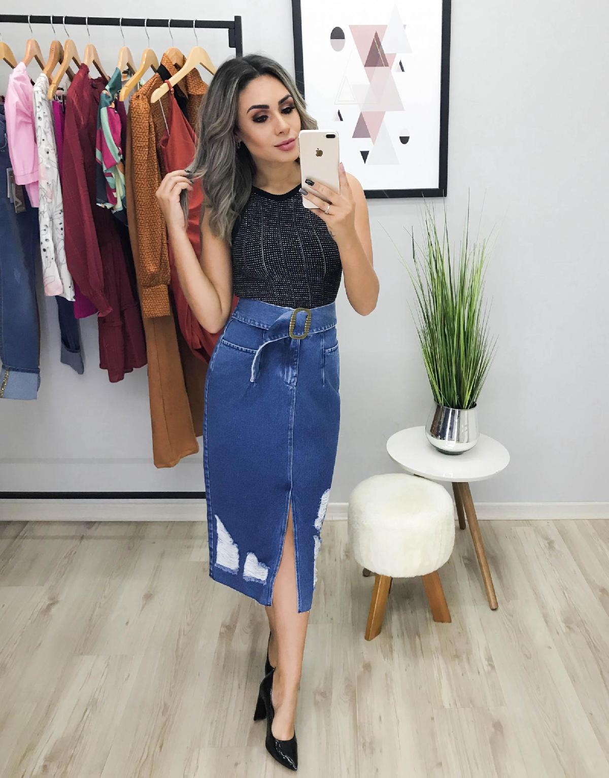 Foto do produto Cropped Six One 6070950 Preto