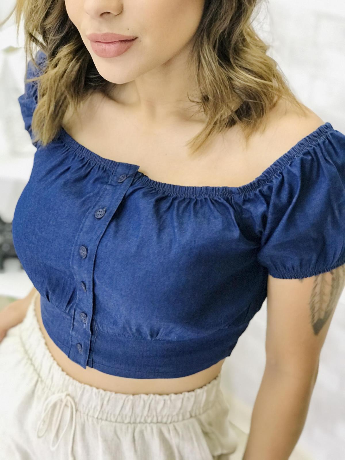 Foto do produto Cropped Super Sul Jeans