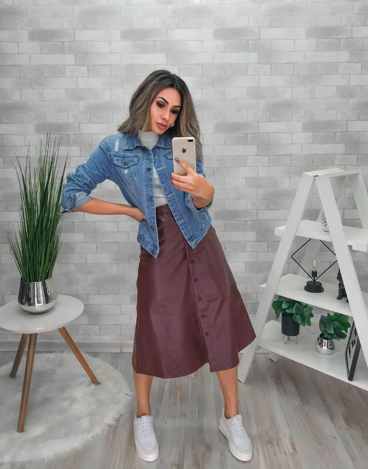 Foto do produto Jaqueta Bellina Jeans Jeans