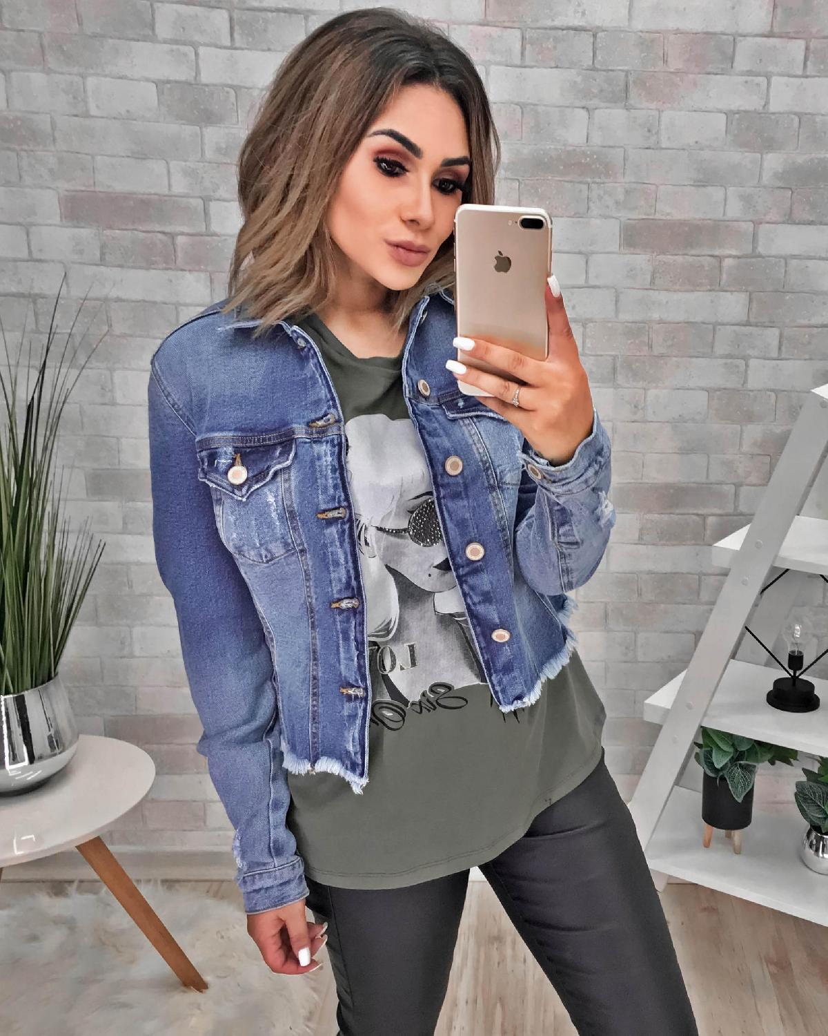 Foto do produto Jaqueta Deliz F28049 Jeans