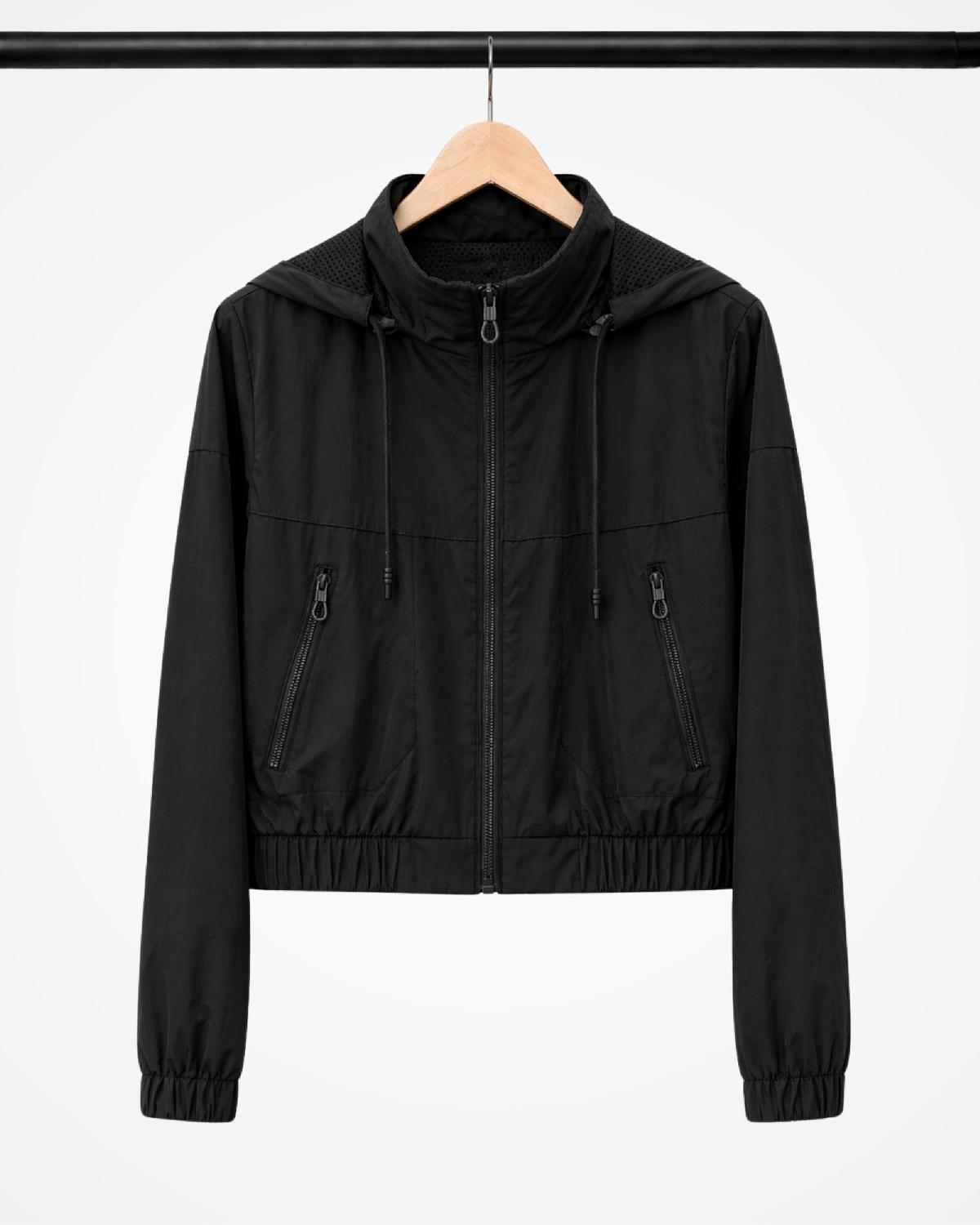 Foto do produto Jaqueta Flor Mulher Preto Preto