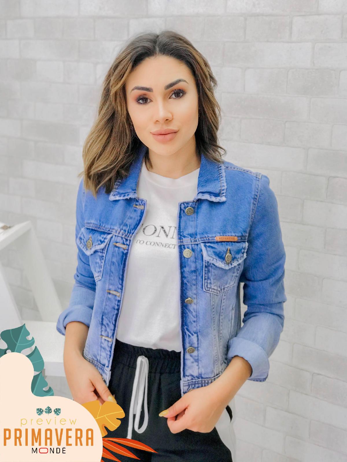 Foto do produto Jaqueta Revanche Jeans Claro