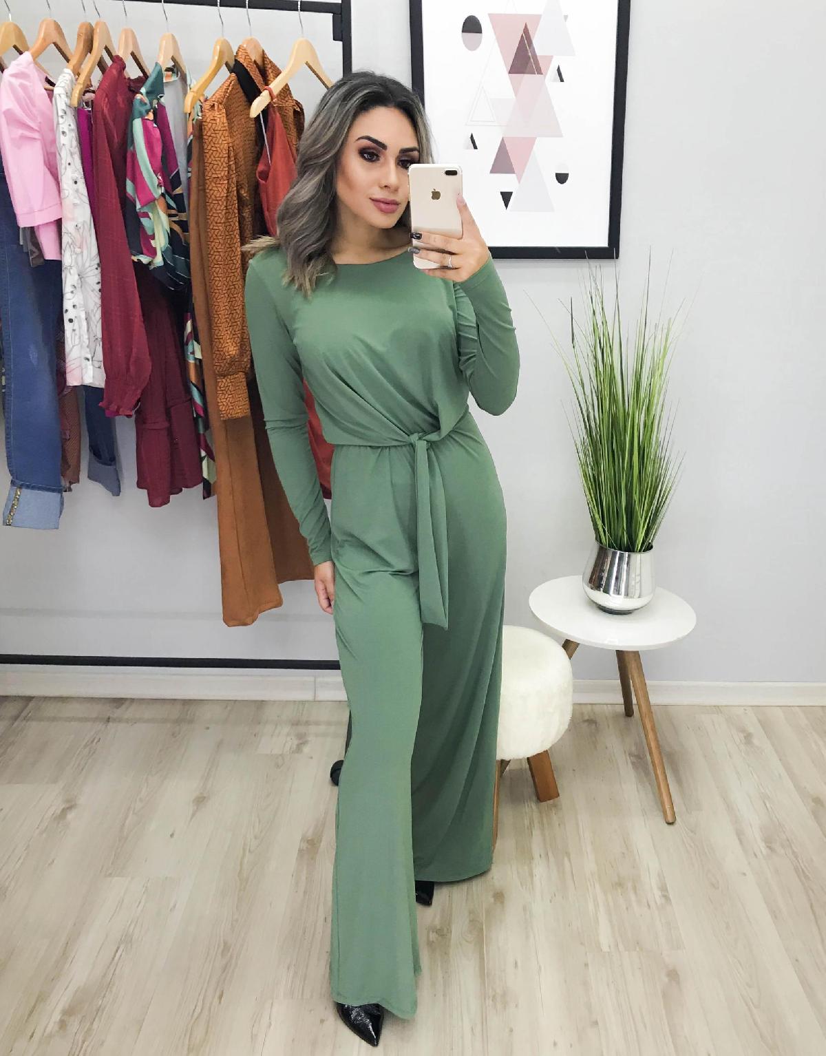 Foto do produto Macacão Six One 6115053 Verde