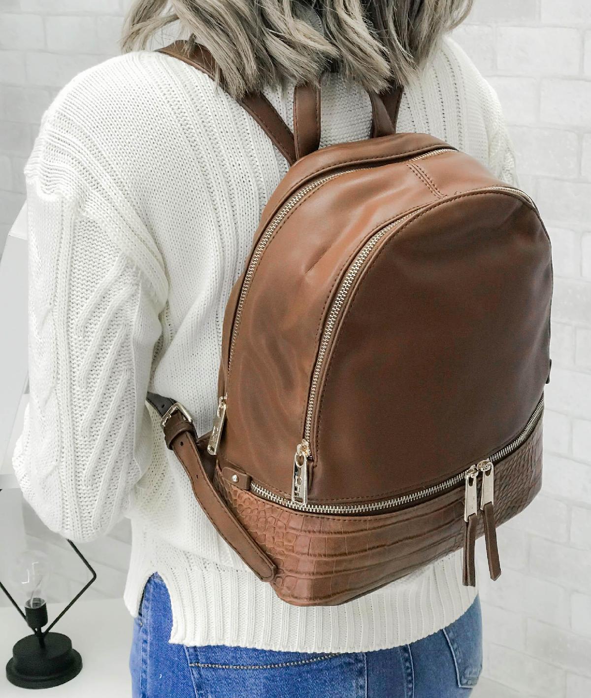 Foto do produto Mochila Chris Helena Marrom