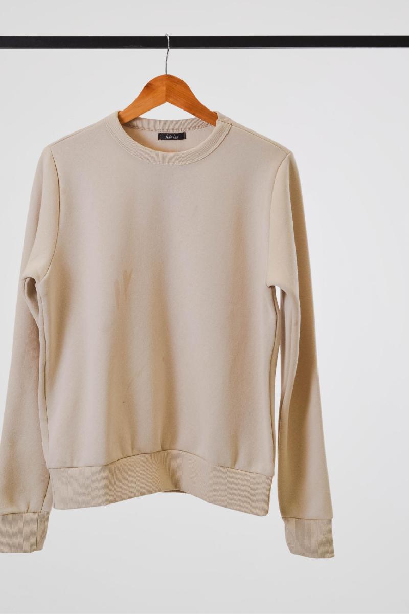 Foto do produto  Moletom Fem. Linha Leve   Marfim