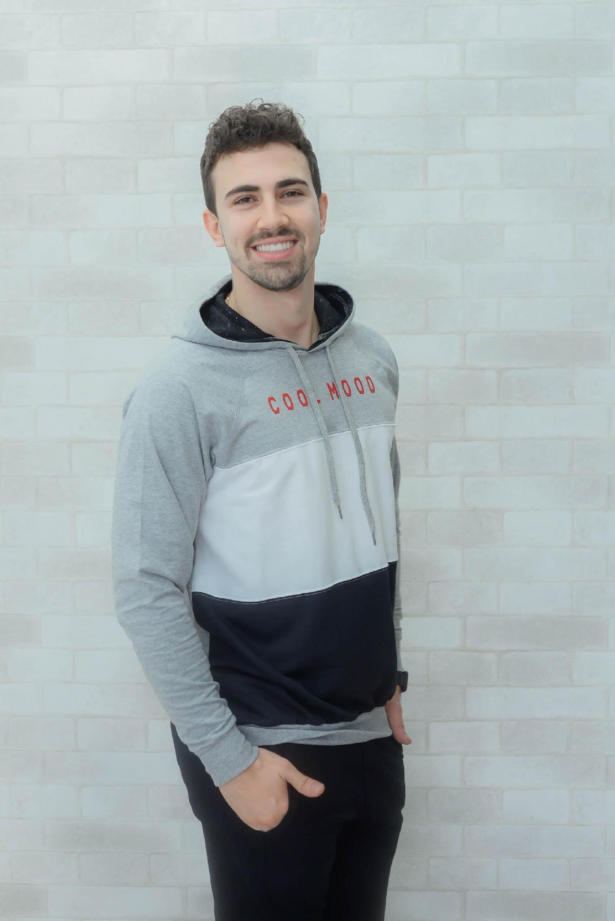 Foto do produto Moletom Masc. Dominio Urbano Cinza