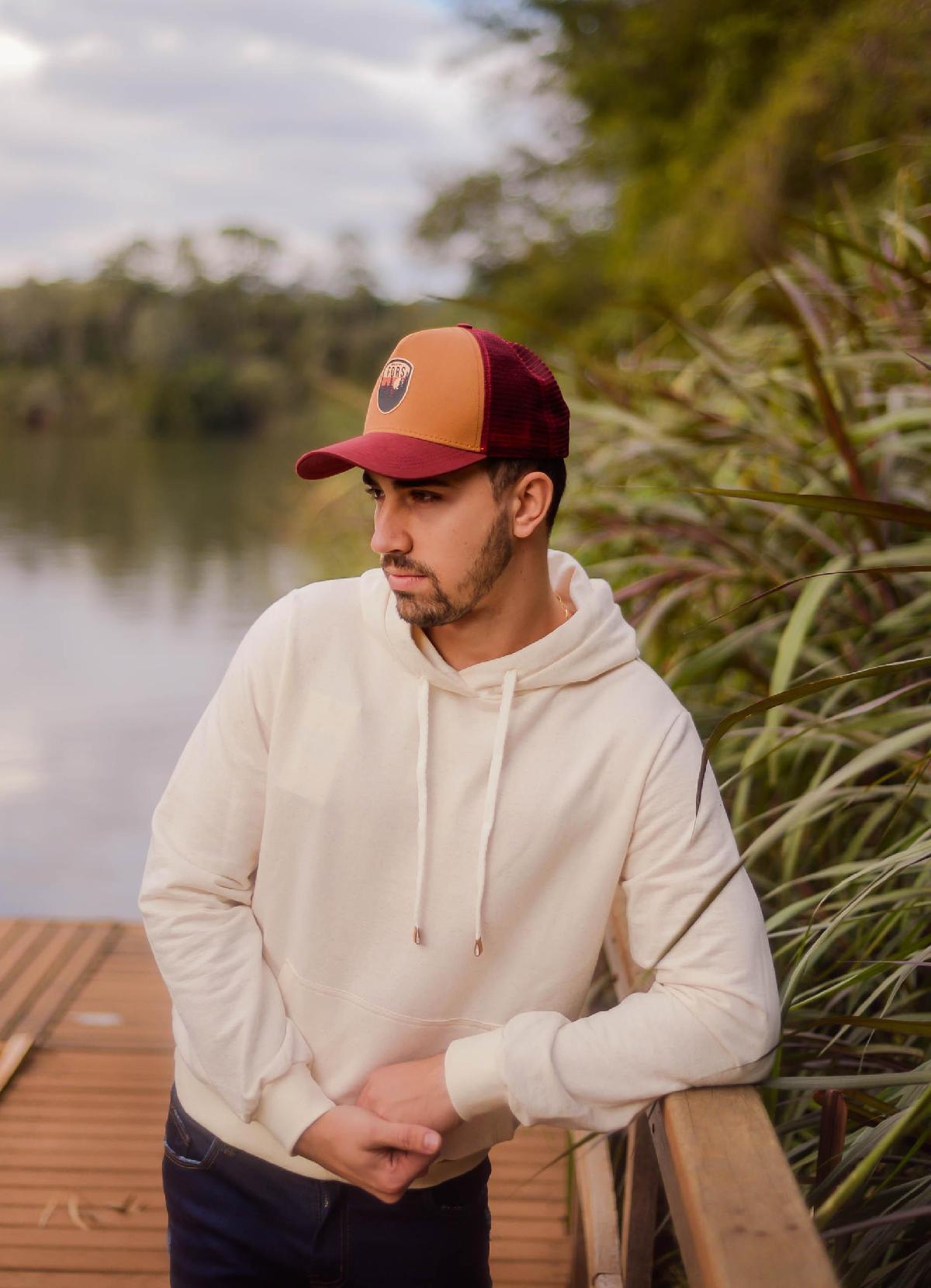 Foto do produto Moletom Masc. Drazzo Bege