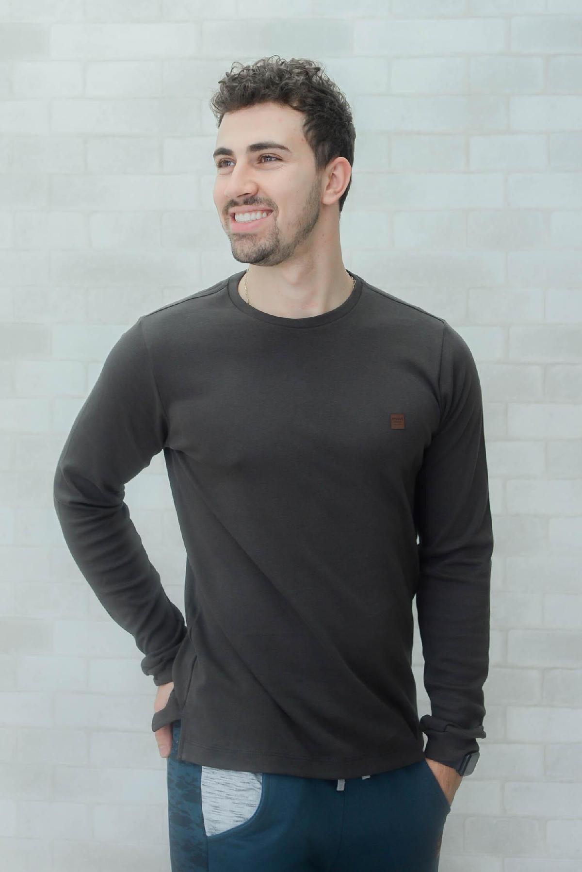 Foto do produto Moleton Masc. Oyhan T510 Cinza