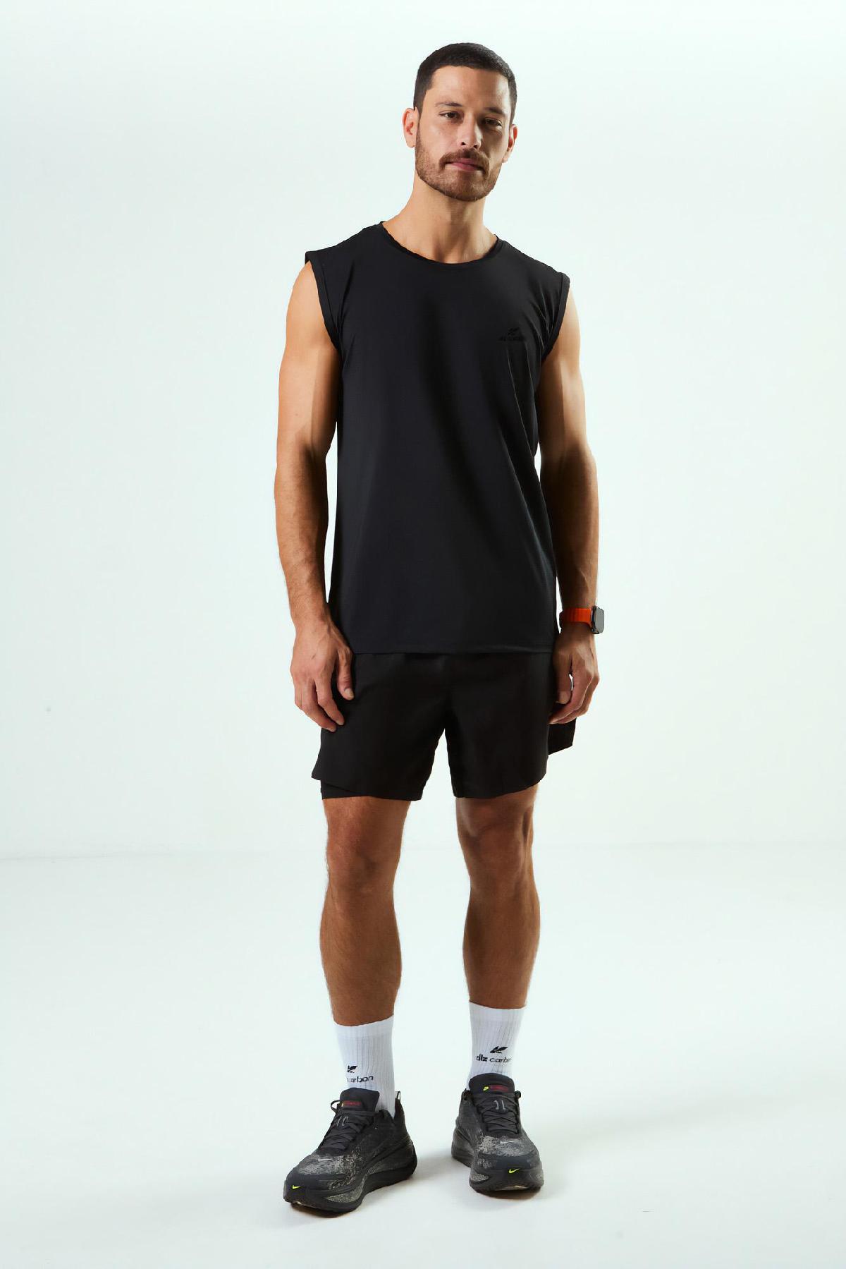 Foto do produto Bermuda Masc. Deliz De Corrida Preto