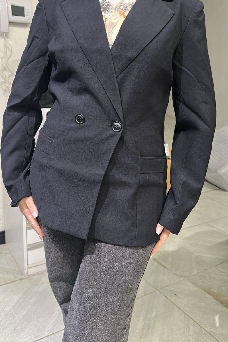 Foto do produto  Blaser Fem. Deliz Preto Preto