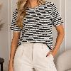 Foto do produto Blusa Anemone Linha T-shirt Listras