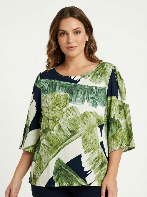 Foto do produto  Blusa Deliz Ampla Ventos De Primavera