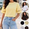 Foto do produto Blusa Epifani Detalhe Manga Cropped  Off White