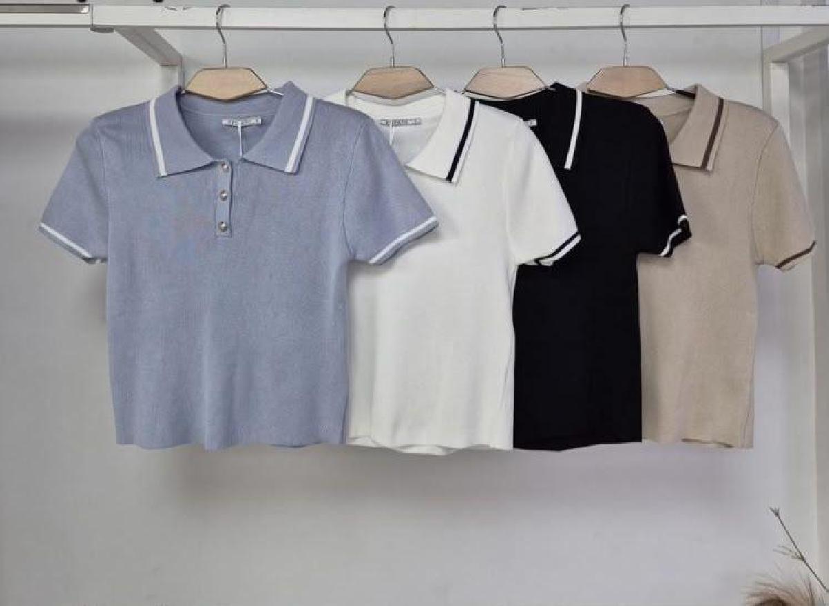 Foto do produto Blusa Epifani Lã Polo Preto