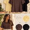 Foto do produto Blusa Epifani Renda T-shirt  Amarelo