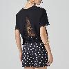 Foto do produto Blusa Six One Renda Nas Costas T-shirt Branco