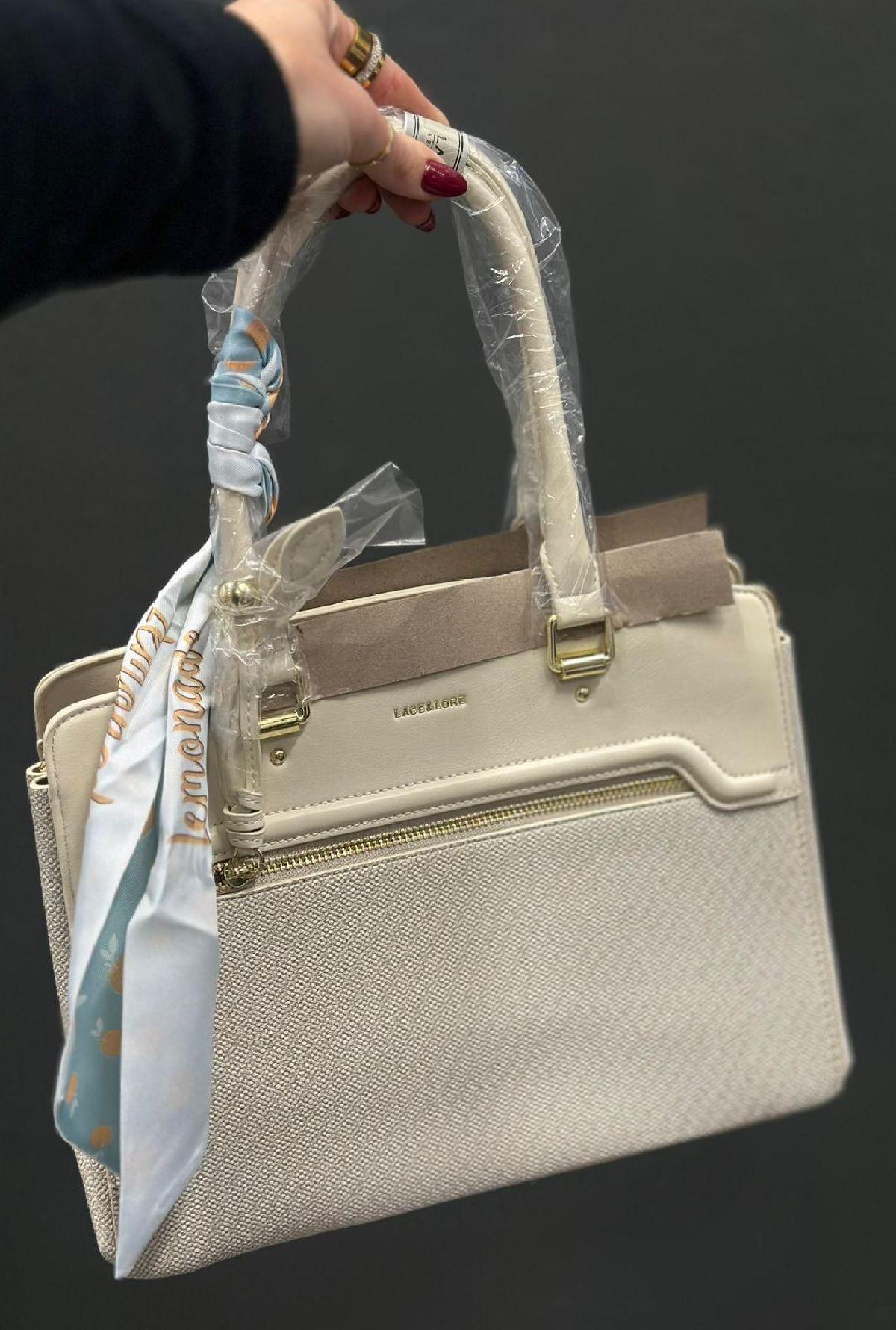 Foto do produto Bolsa Lace Lore Off White Off White