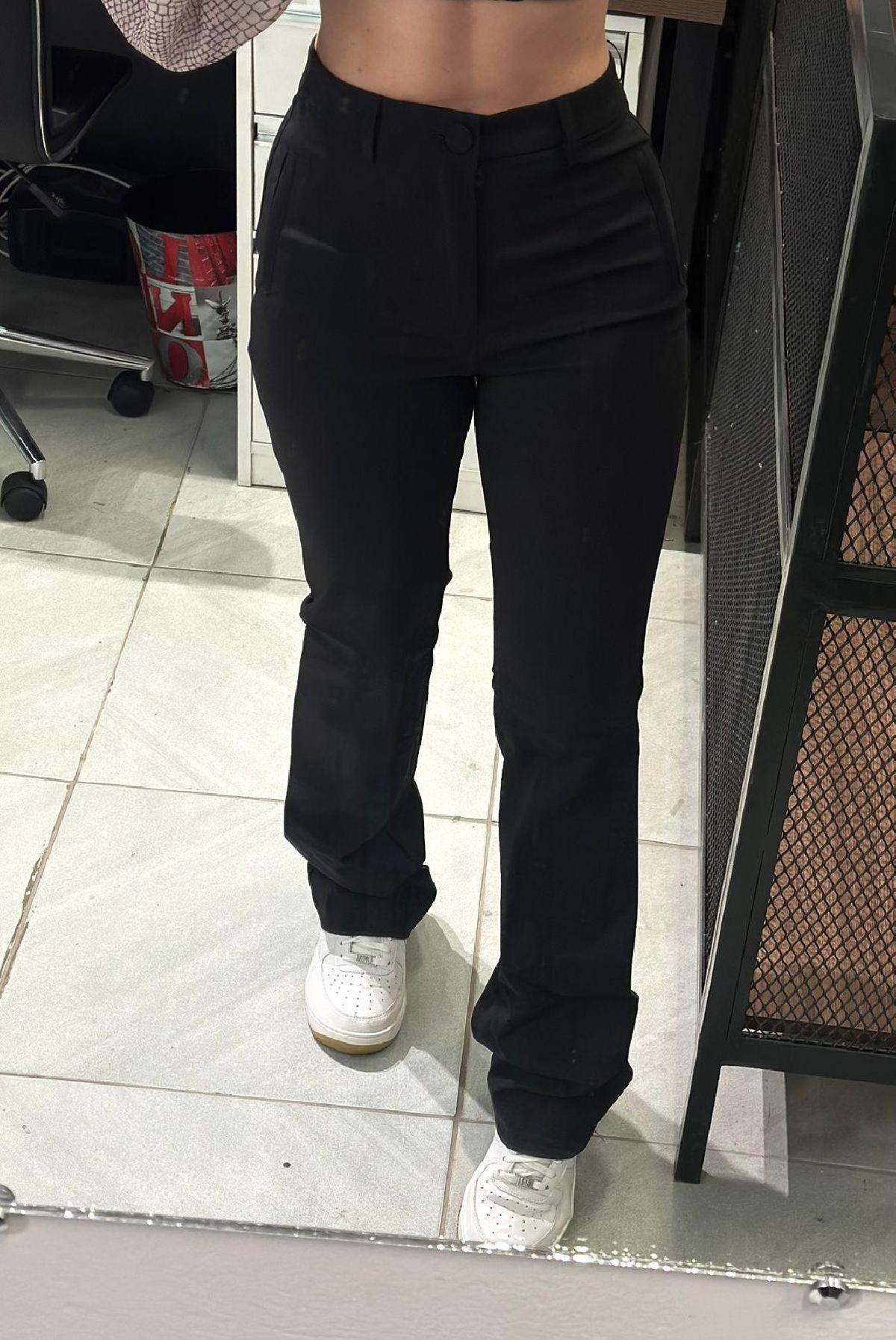 Foto do produto Calça Alfaiataria Fe Deliz Preto Preto