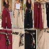 Foto do produto Calça Alfaiataria Fe Epifani Pantalona  Areia