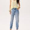 Foto do produto Calça Fem Deliz Agata Cigarrete Jeans