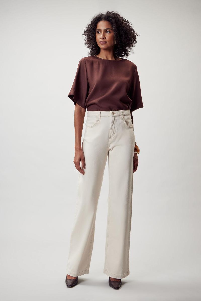 Foto do produto  Calça Fem Deliz Off White Off White