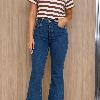 Foto do produto Calça Fem Deliz Turmalina Boot Cut Jeans