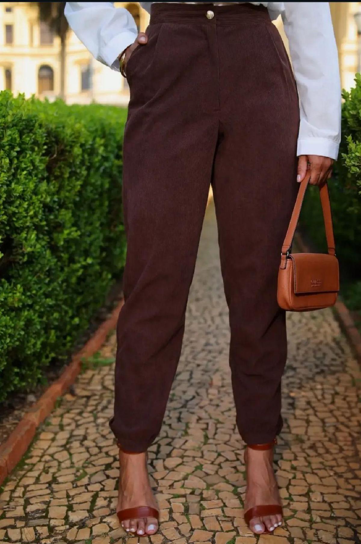 Foto do produto Calça Fem Espaço Virtual Preto Preto