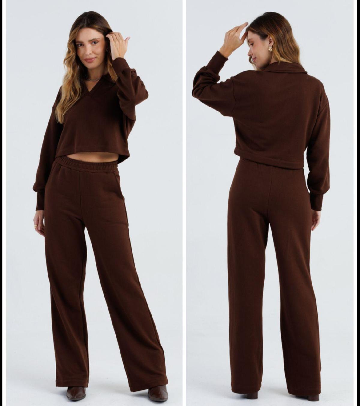 Foto do produto Calça Fem Linha Leve Preto Preto