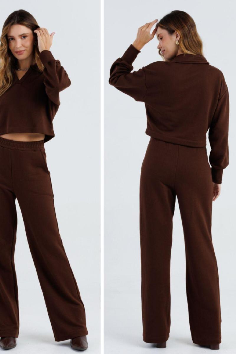 Foto do produto  Calça Fem Linha Leve Preto Preto