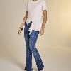 Foto do produto Calça Fem Six One  Boot Cut Jeans