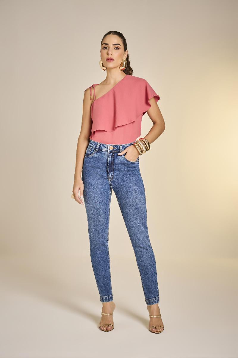 Foto do produto  Calça Fem Six One Fit Skinny Jeans