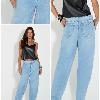 Foto do produto Calça Fem Teezz Balloon Jeans