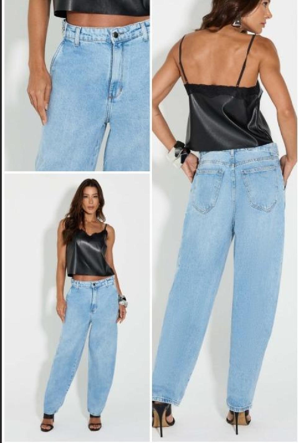 Foto do produto Calça Fem Teezz Balloon Jeans