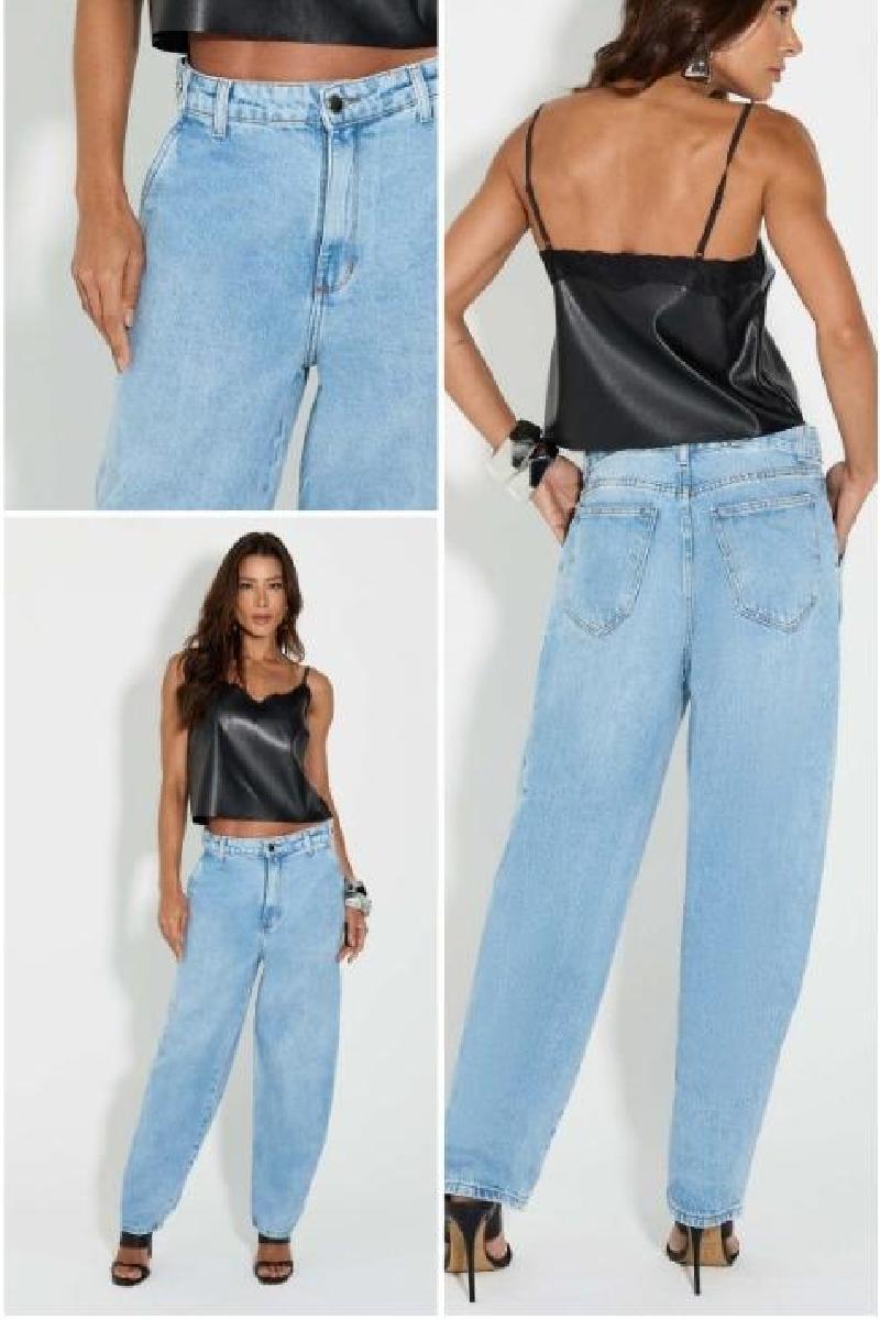 Foto do produto  Calça Fem Teezz Balloon Jeans