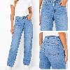 Foto do produto Calça Fem Teezz Hot Pants Reta Jeans Claro