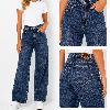 Foto do produto Calça Fem Teezz Wide Leg Jeans