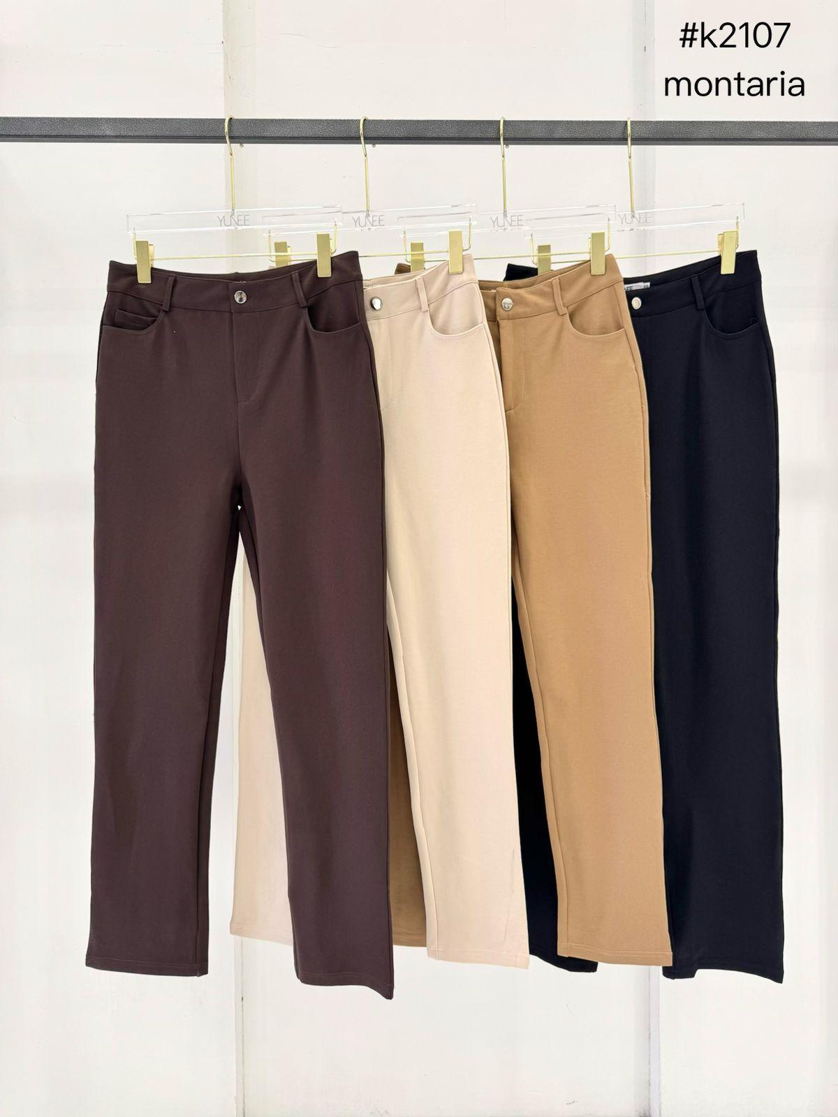 Foto do produto Calça Fem Yunee Bengaline Preto