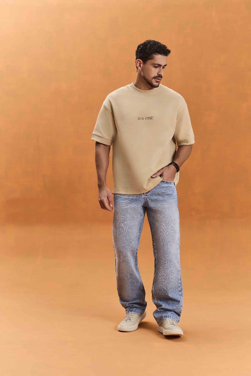 Foto do produto  Calça Masc. Six One Baggy Jeans Claro