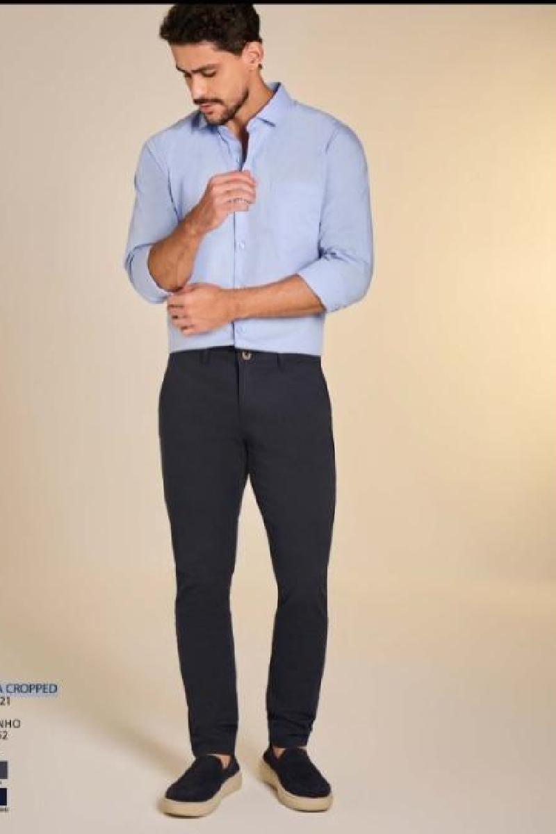 Foto do produto  Calça Masc. Six One Cropped Preto