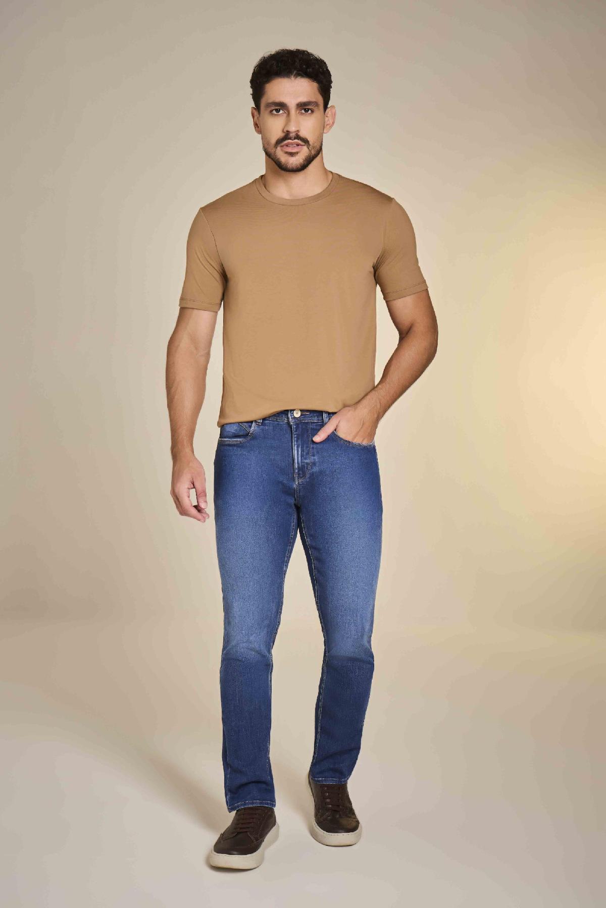 Foto do produto Calça Masc. Six One Slim Fit Jeans