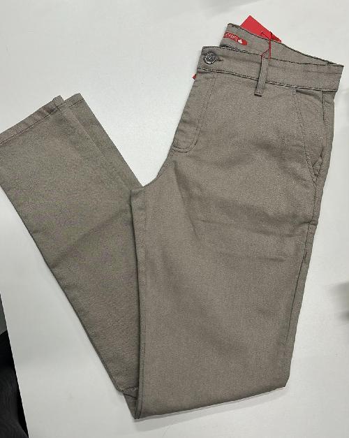 Foto do produto  Calça Masc. Teezz Casual Slim Fit Creme