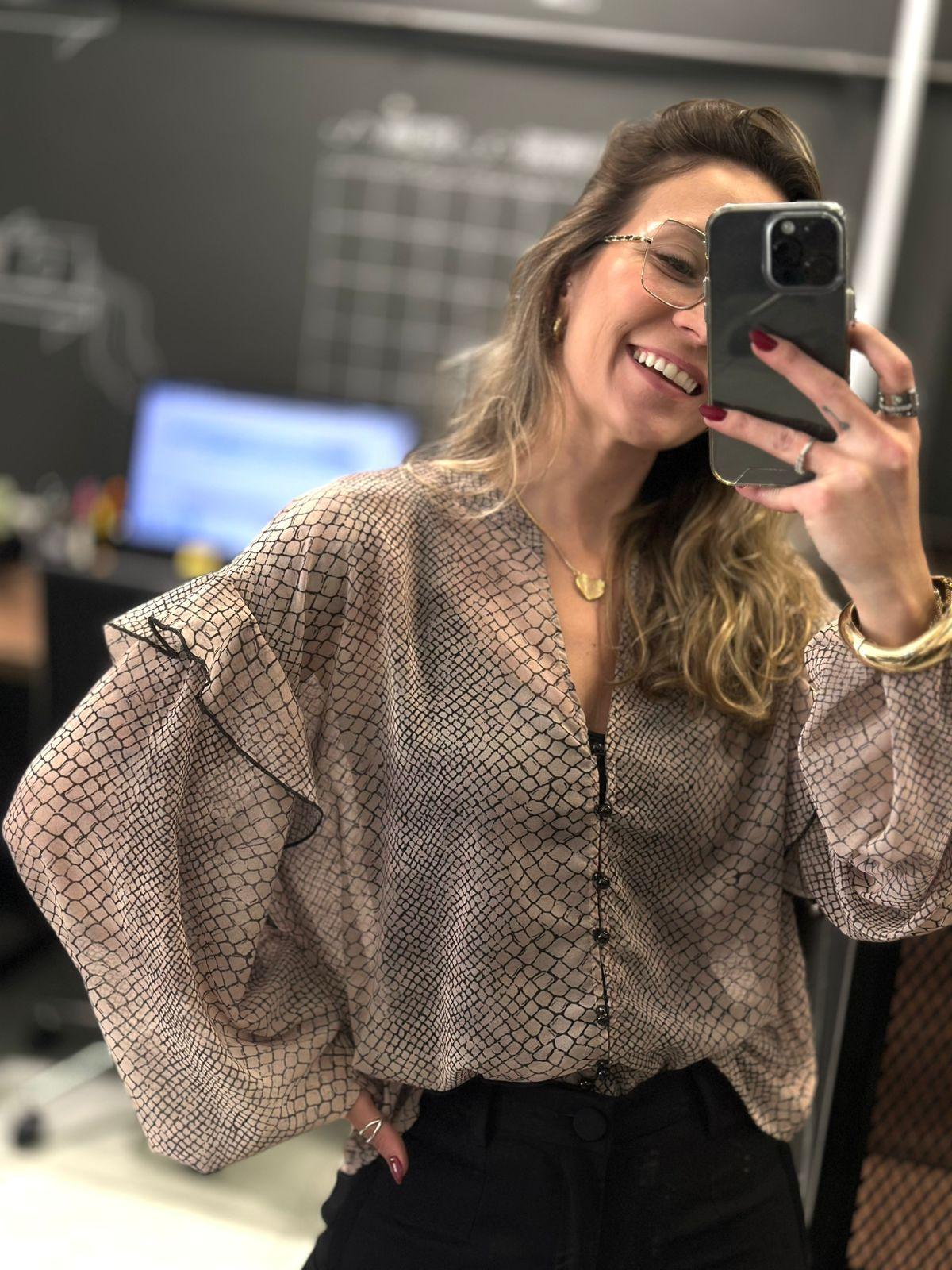 Foto do produto Camisa Fem. Deliz Crocodilo Crocodilo