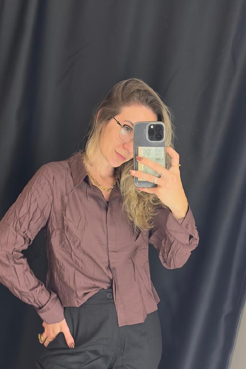 Foto do produto  Camisa Fem. Eagle Rock Preto En332202026 Curta Preto