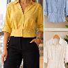 Foto do produto Camisa Fem. Epifani Curta Off White